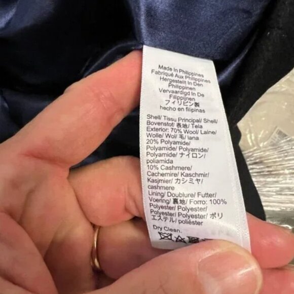 J Crew Mirabelle topcoat in Italian wool-cashmere Coat Item BM546 - Picture 10 of 11